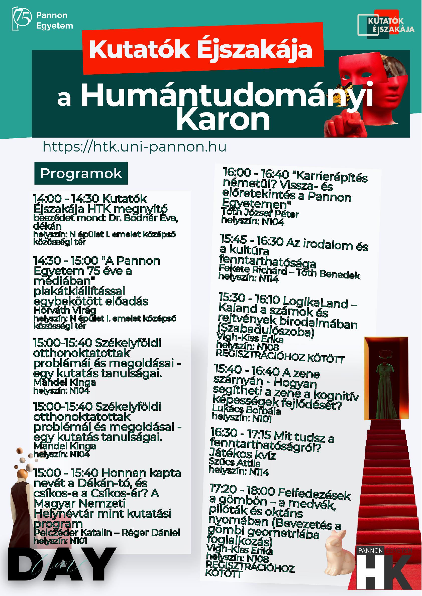 Kutatók Éjszakája plakát Daytime 001