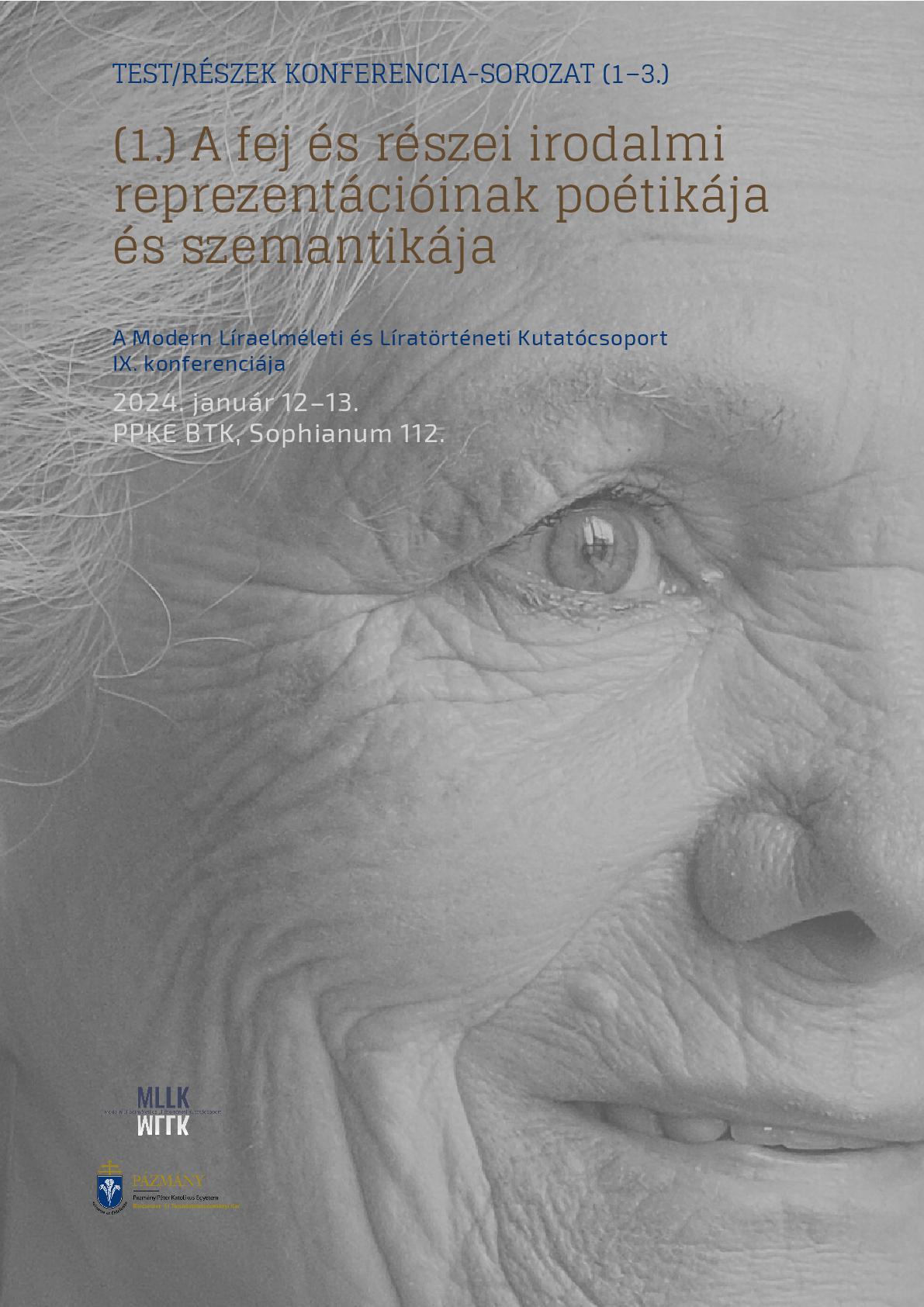 A MANYI két oktatója is részt vesz a Test/Részek konferencia-sorozaton