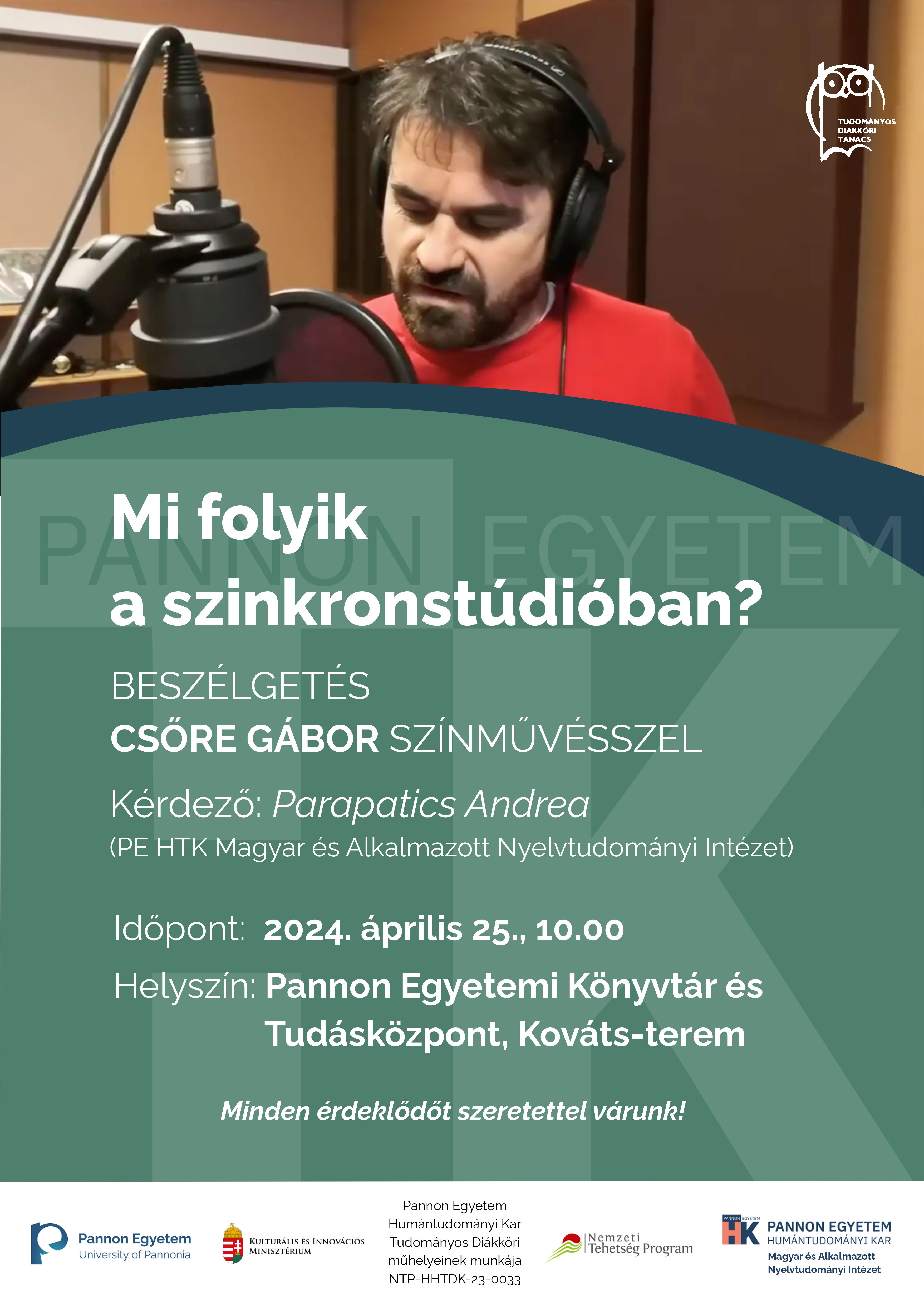 Mi Folyik a szinkronstúdióban?